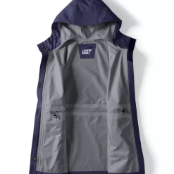 Women's Waterproof Hooded Packable Rain Jacket