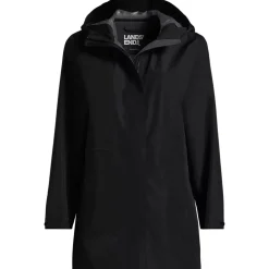 Women's Waterproof Hooded Packable Rain Jacket
