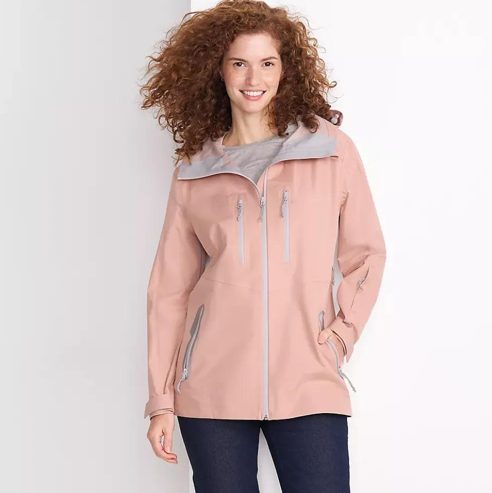 Women's Waterproof Shell Rain Jacket