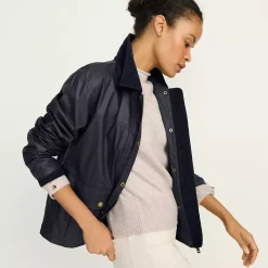 Women's Waxed Cotton Barn Jacket