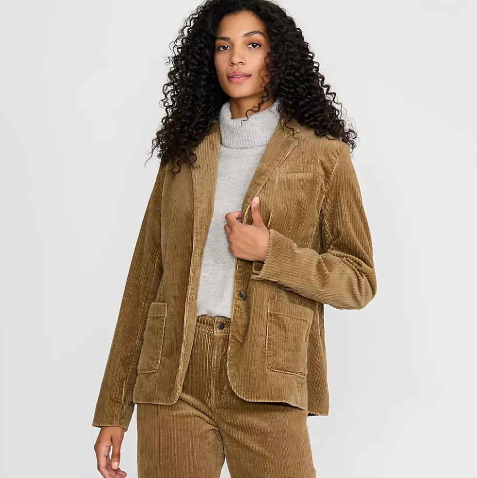 Women's Wide Wale Corduroy Blazer