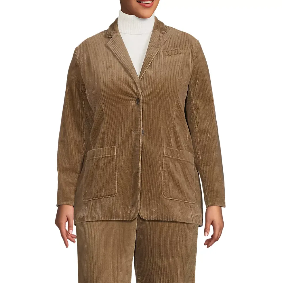 Women's Wide Wale Corduroy Blazer