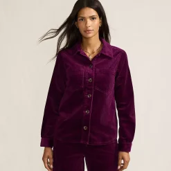 Women's Wide Wale Corduroy Shirt Jacket