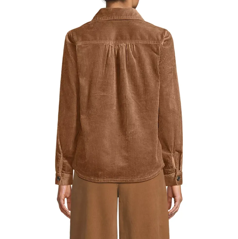 Women's Wide Wale Corduroy Shirt Jacket