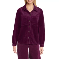 Women's Wide Wale Corduroy Shirt Jacket