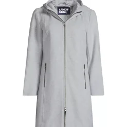 Women's Wool Coat with Removable Dickey
