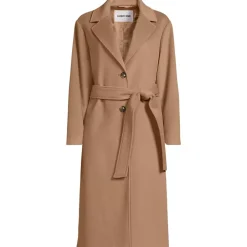 Women's Wool Wrap Long Coat