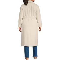 Women's Wool Wrap Long Coat