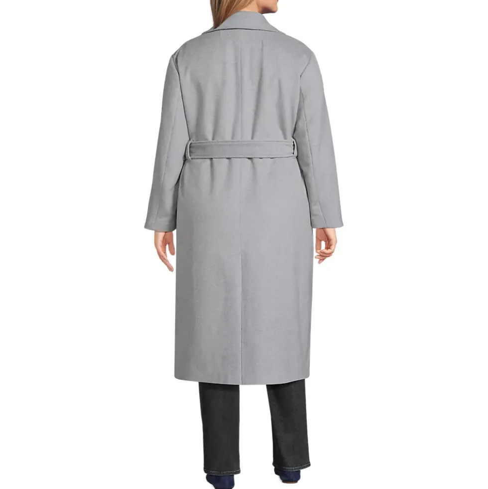 Women's Wool Wrap Long Coat