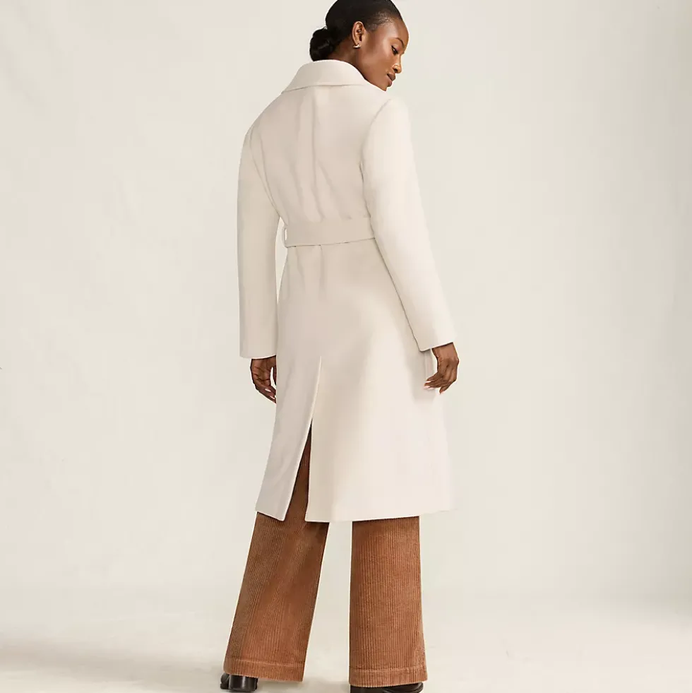 Women's Wool Wrap Long Coat
