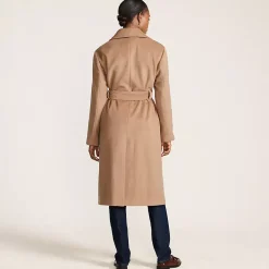 Women's Wool Wrap Long Coat