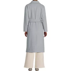 Women's Wool Wrap Long Coat