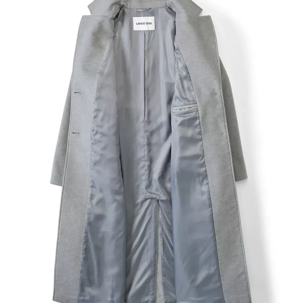 Women's Wool Wrap Long Coat