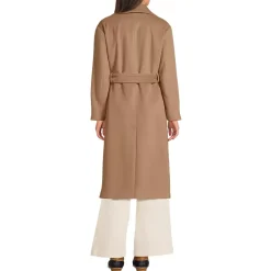 Women's Wool Wrap Long Coat