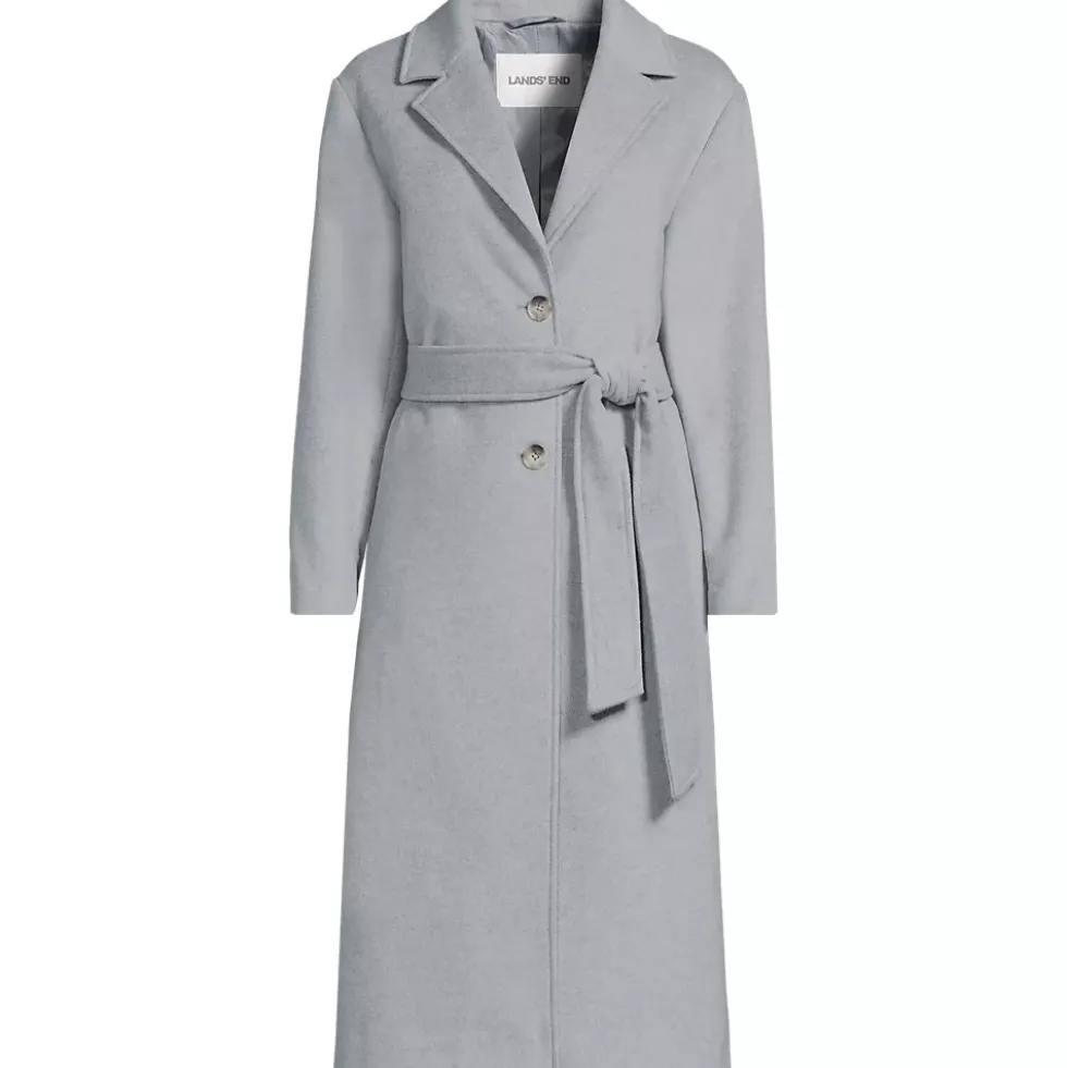 Women's Wool Wrap Long Coat