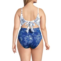 Women's Wrap Monokini High Leg One Piece Swimsuit
