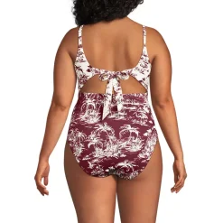 Women's Wrap Monokini High Leg One Piece Swimsuit